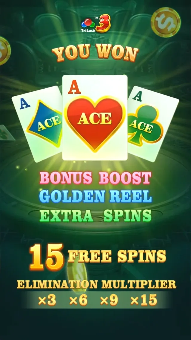 3 Super Ace game interface screenshot 4