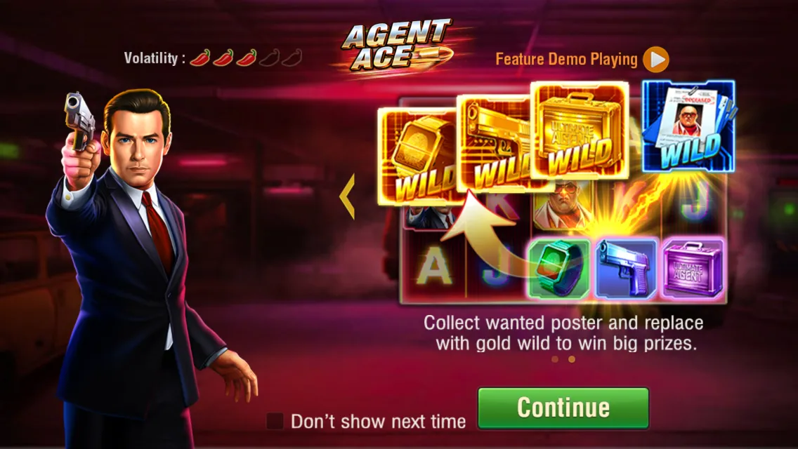 Agent Ace game interface screenshot 2
