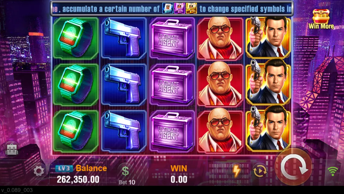 Agent Ace game interface screenshot 3