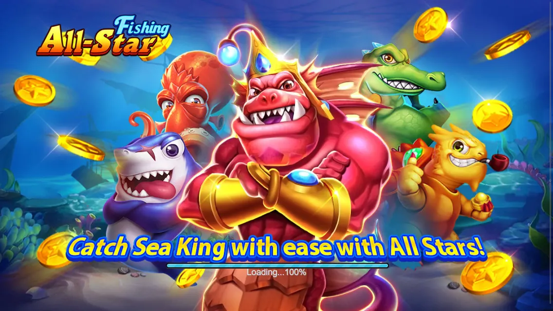 All-Star Fishing game interface screenshot 1