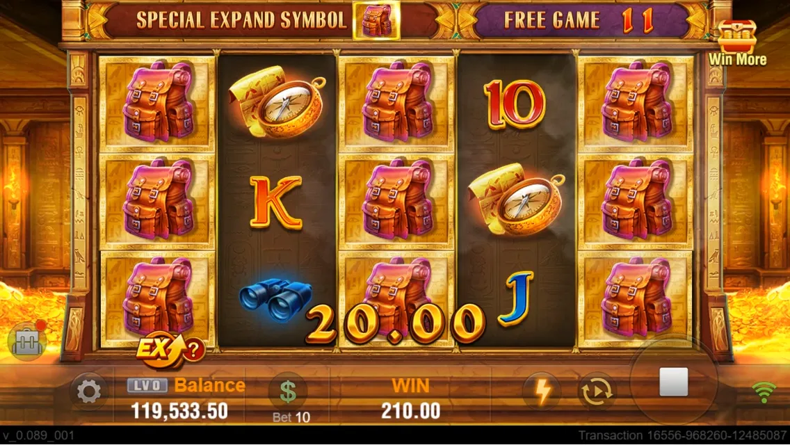 Book of Gold game interface screenshot 5