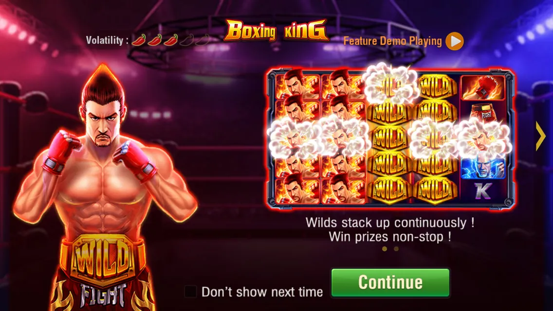 Boxing King game interface screenshot 1