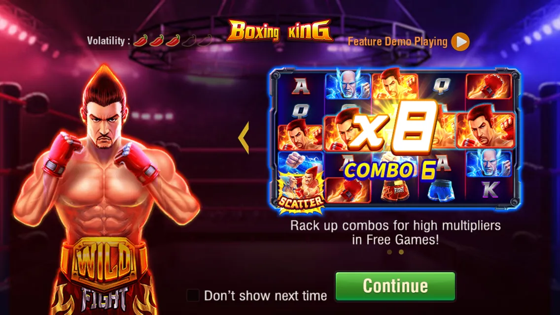 Boxing King game interface screenshot 2