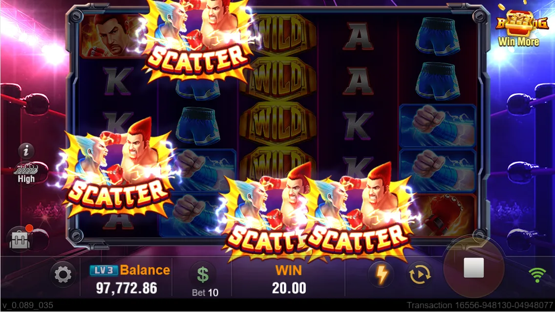 Boxing King game interface screenshot 3