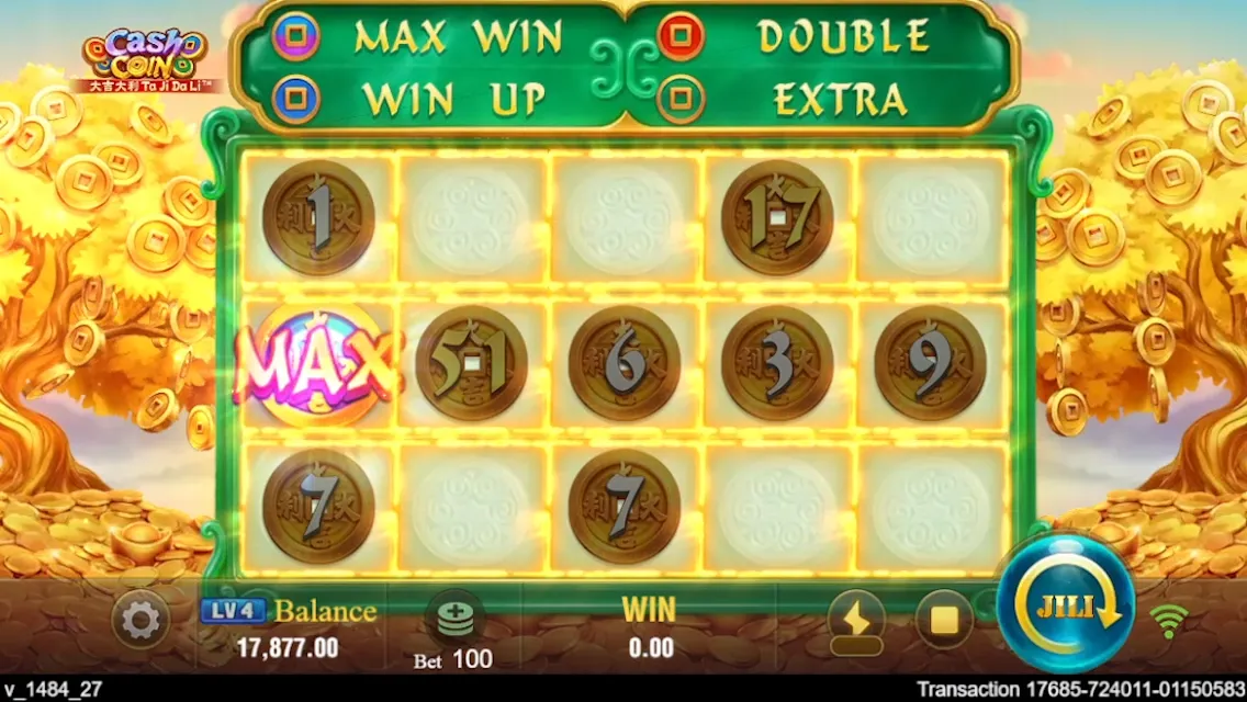 Cash Coin game interface screenshot 4