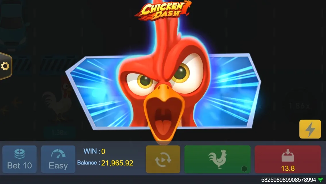 Chicken Dash game interface screenshot 3