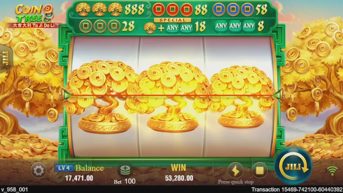 Coin Tree game interface screenshot 4