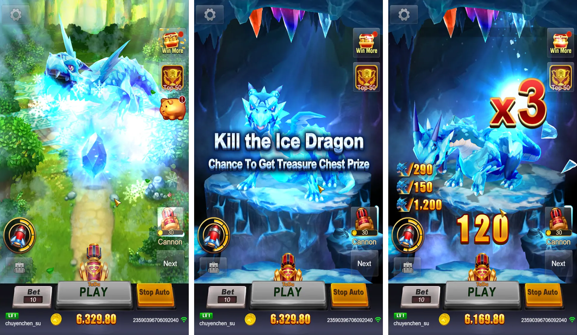 Crazy Hunter game interface screenshot 2