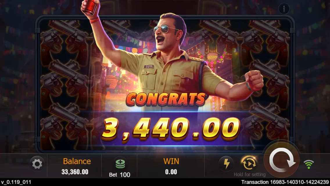 Dabanggg game interface screenshot 5
