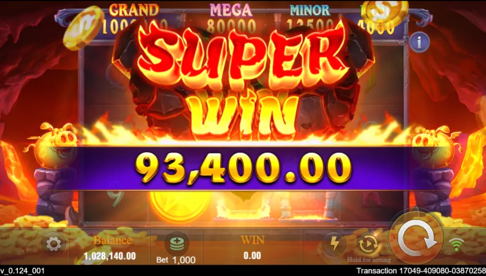 Devil Fire 2 game interface screenshot 2