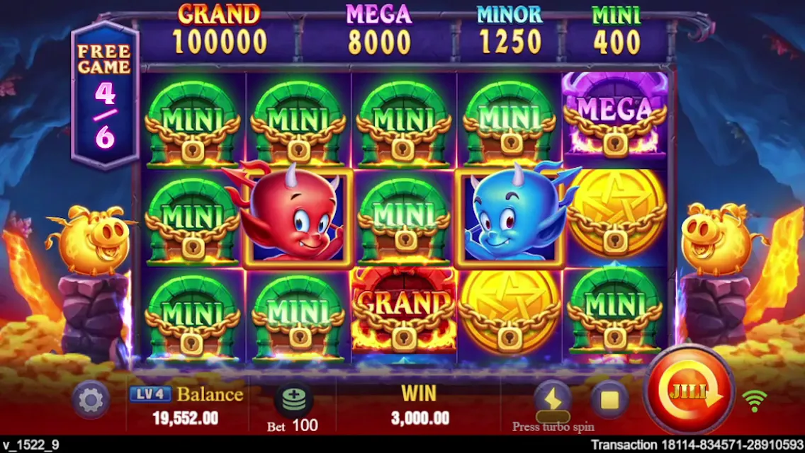 Devil Fire Twins game interface screenshot 3