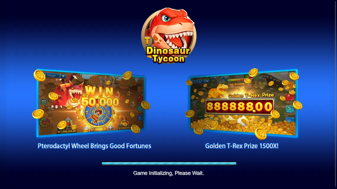 Dinosaur Tycoon game interface screenshot 1