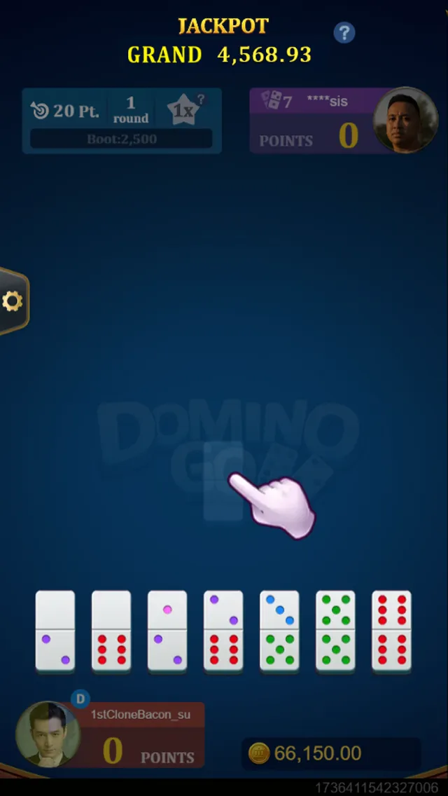 Domino Go game interface screenshot 2