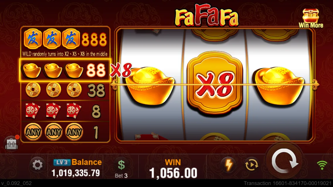 FA FA FA game interface screenshot 4