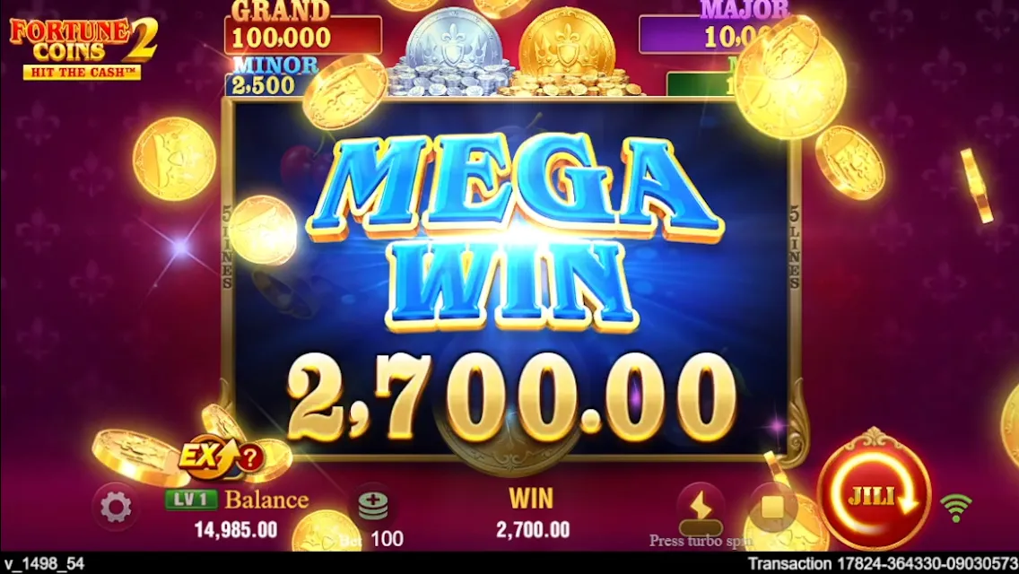 Fortune Coins 2 game interface screenshot 4