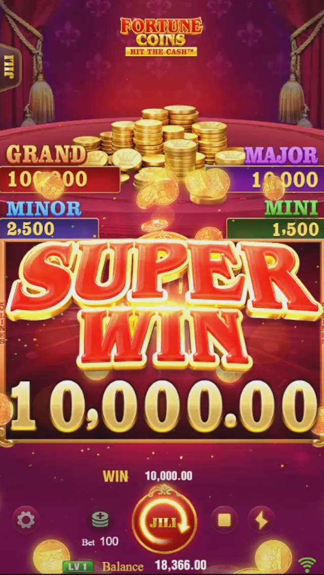 Fortune Coins game interface screenshot 5