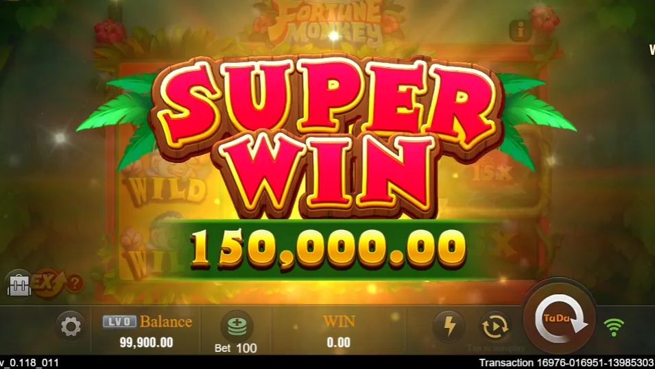 Fortune Monkey game interface screenshot 5