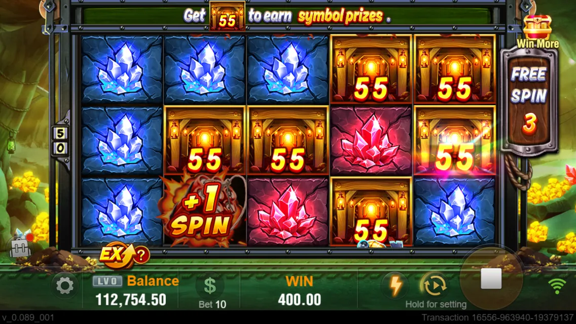 Gold Rush game interface screenshot 4