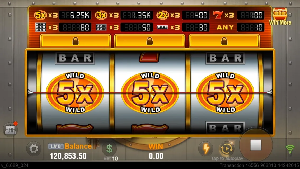 Golden Bank game interface screenshot 3