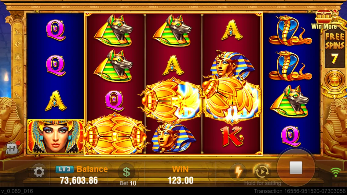 Golden Queen game interface screenshot 4