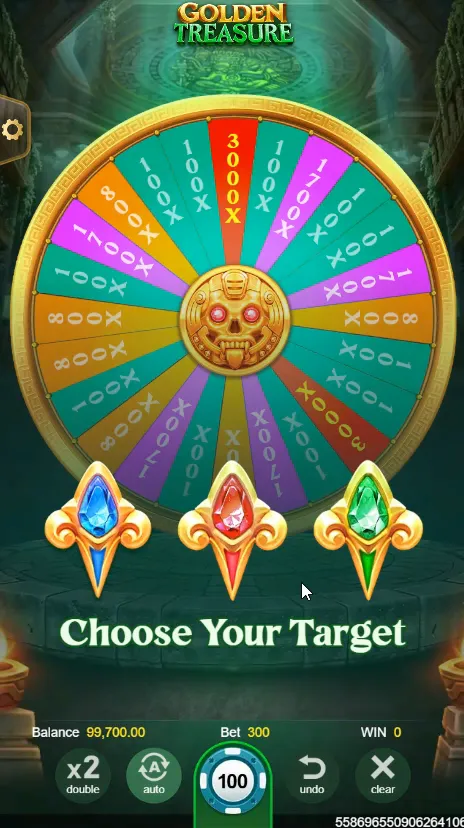 Golden Treasure game interface screenshot 4