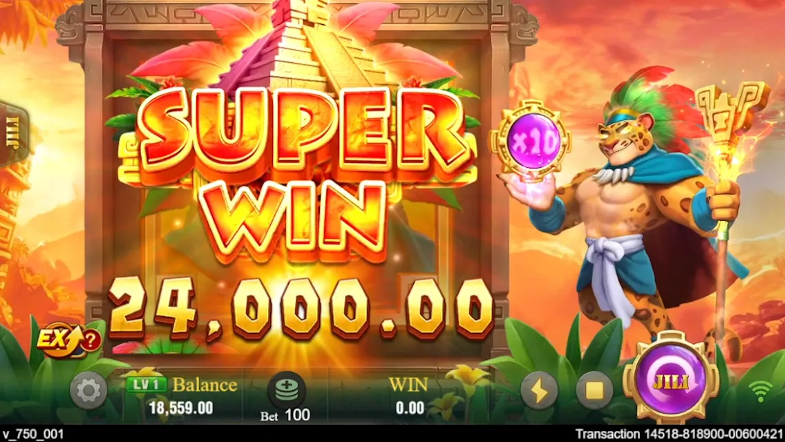 Lucky Jaguar game interface screenshot 5