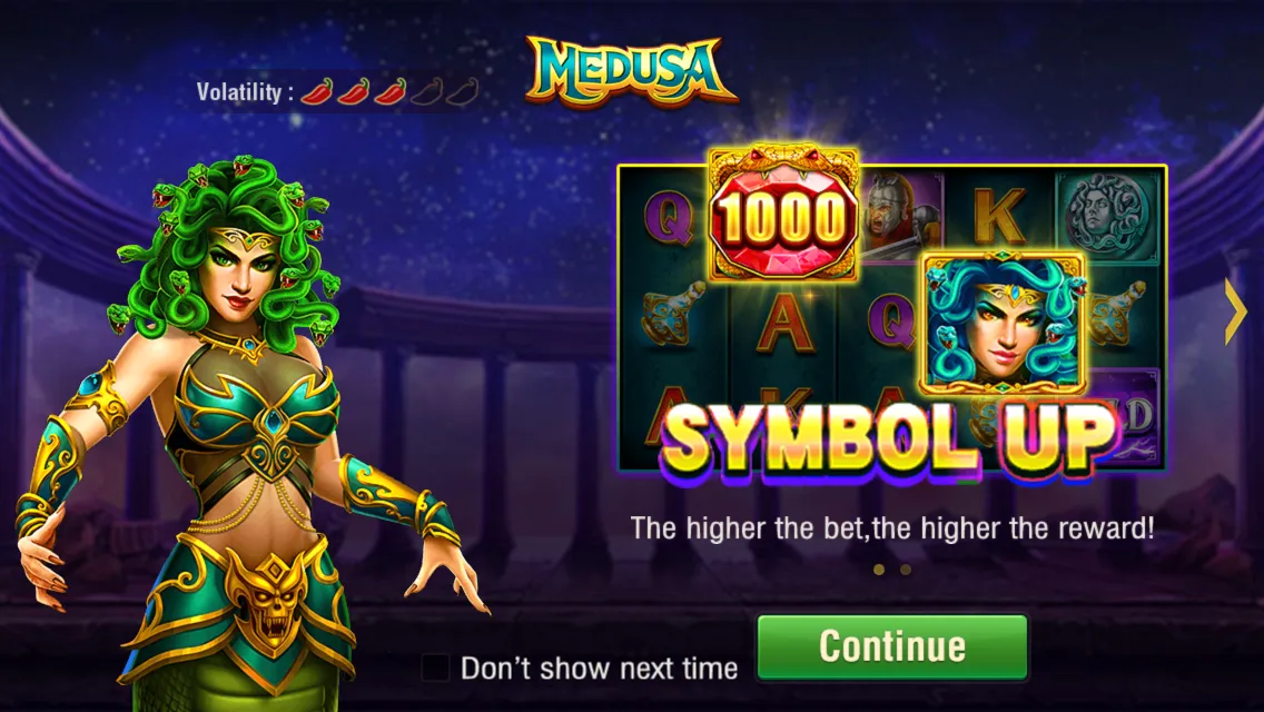 MEDUSA game interface screenshot 1
