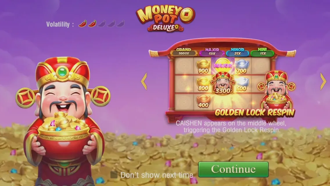 Money Pot DELUXE game interface screenshot 2