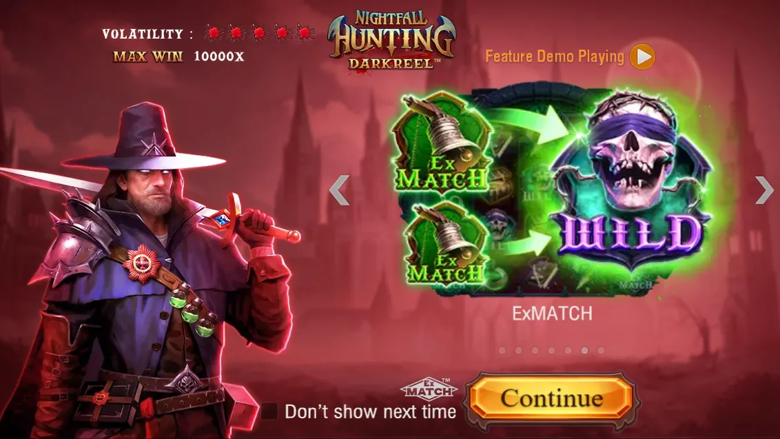 Nightfall Hunting game interface screenshot 2