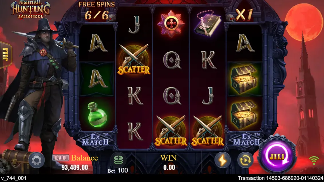 Nightfall Hunting game interface screenshot 5