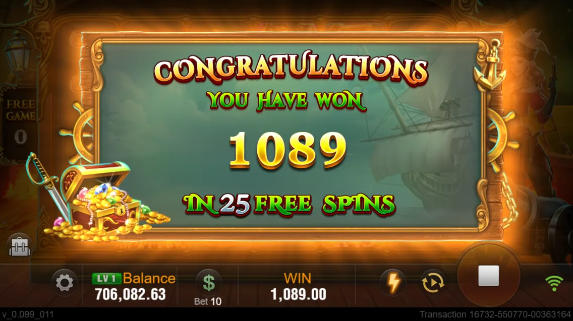 Pirate Queen game interface screenshot 5