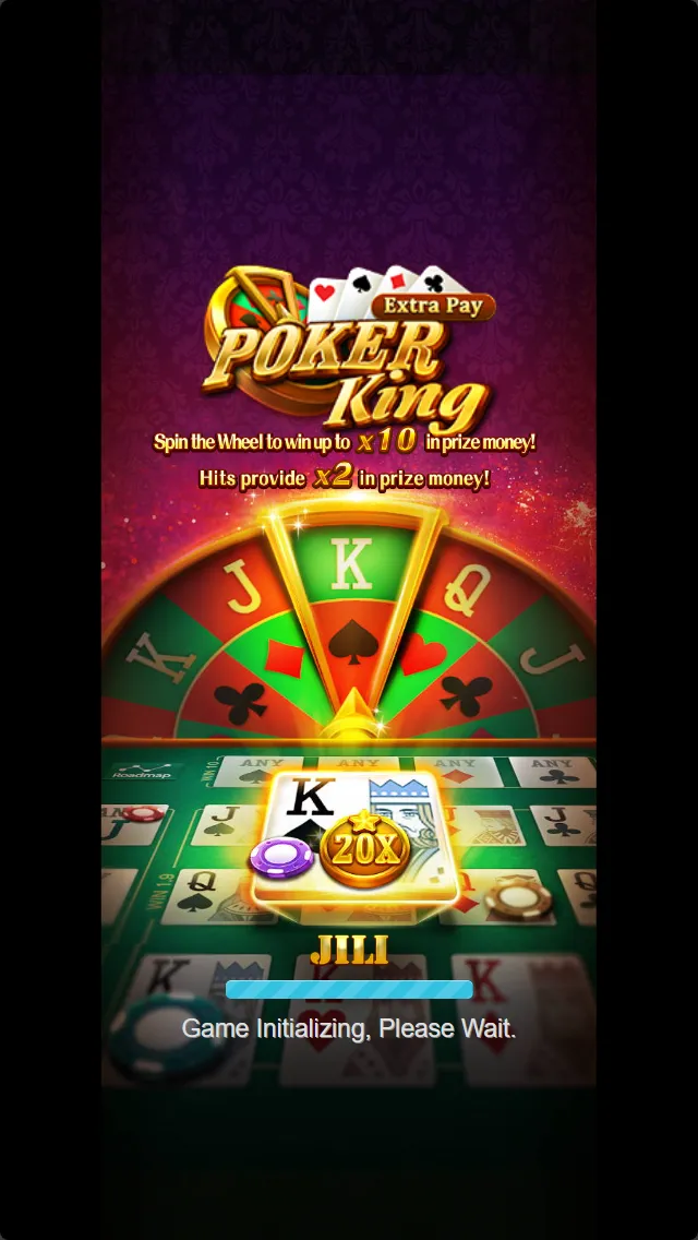 POKER KING game interface screenshot 1