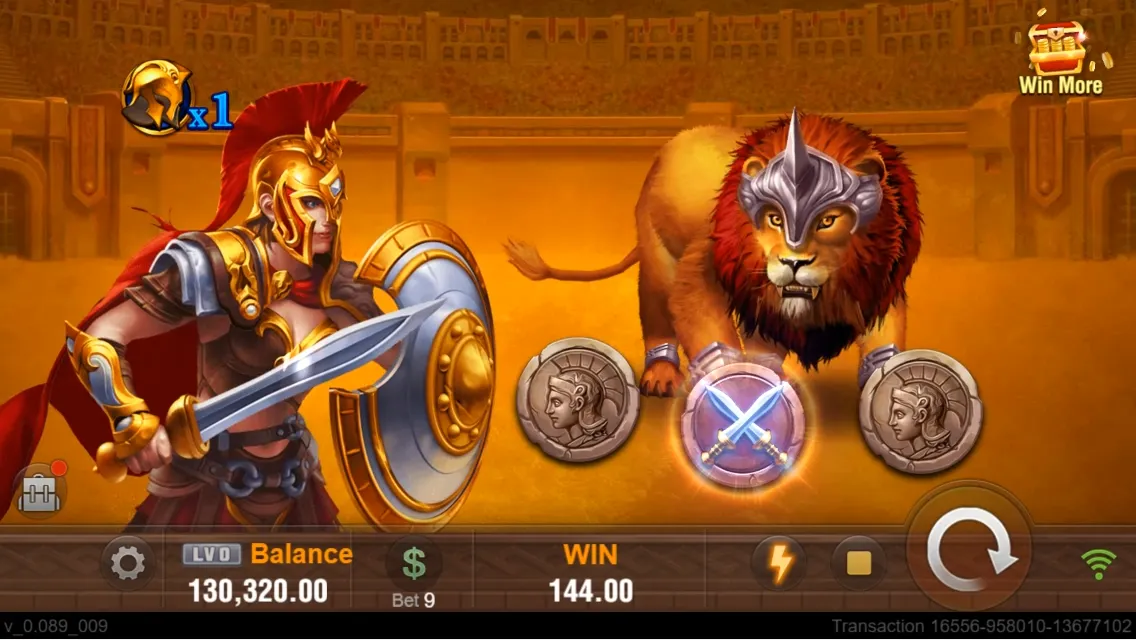 ROMA X game interface screenshot 5