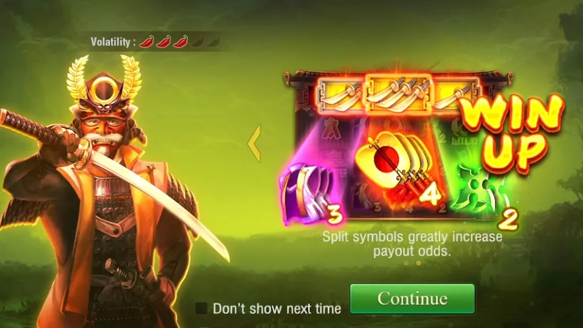 Shōgun game interface screenshot 2