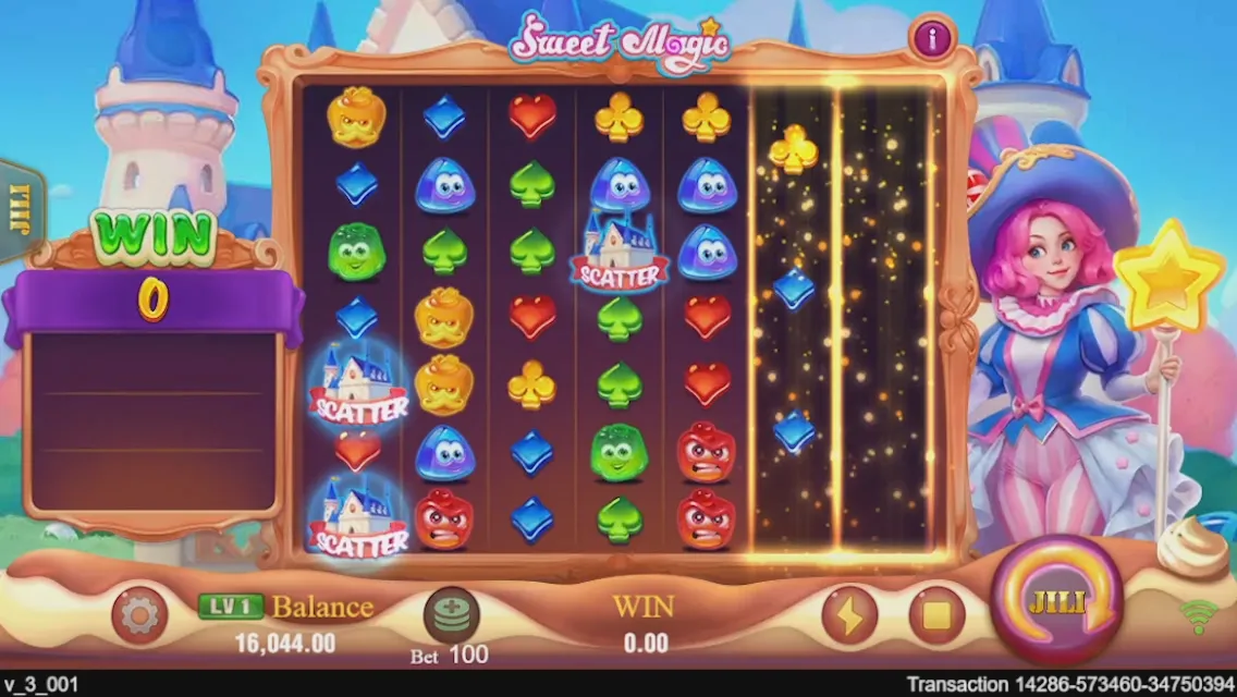 Sweet Magic game interface screenshot 3