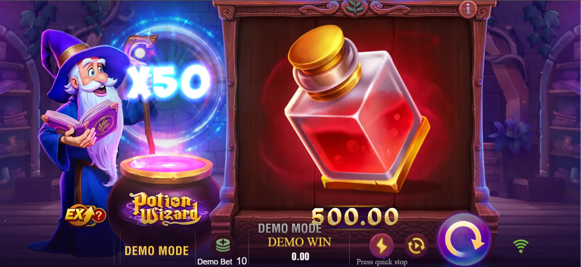 Witches Night game interface screenshot 5